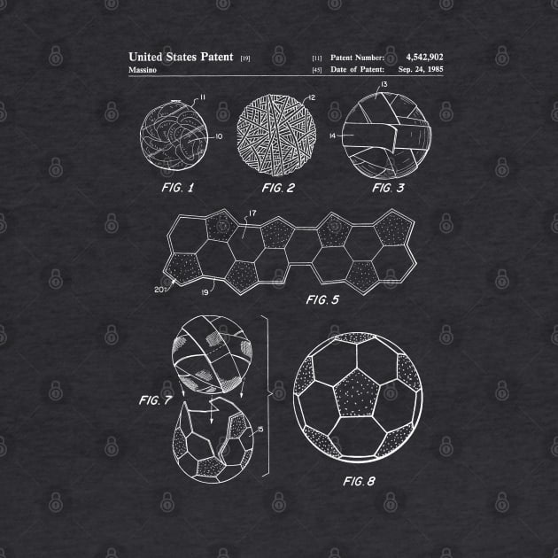 Soccer Ball Patent - Football Art - Antique by patentpress